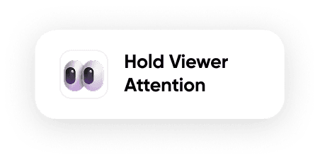 Hold Viewer Attention badge