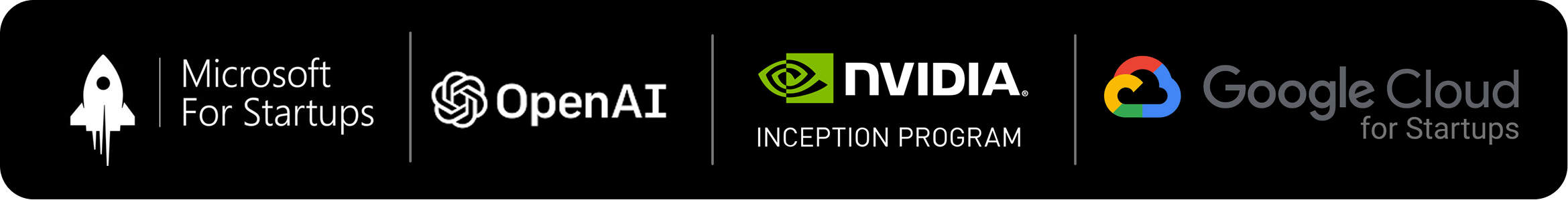 Powered by technology partners