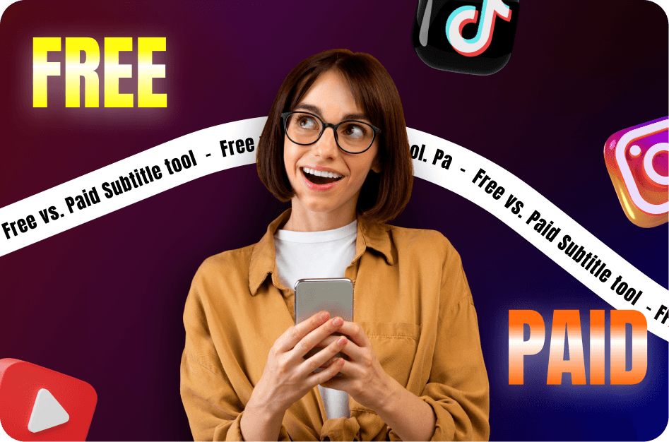 Pricing Comparison: Free vs. Paid AI Subtitle Generators