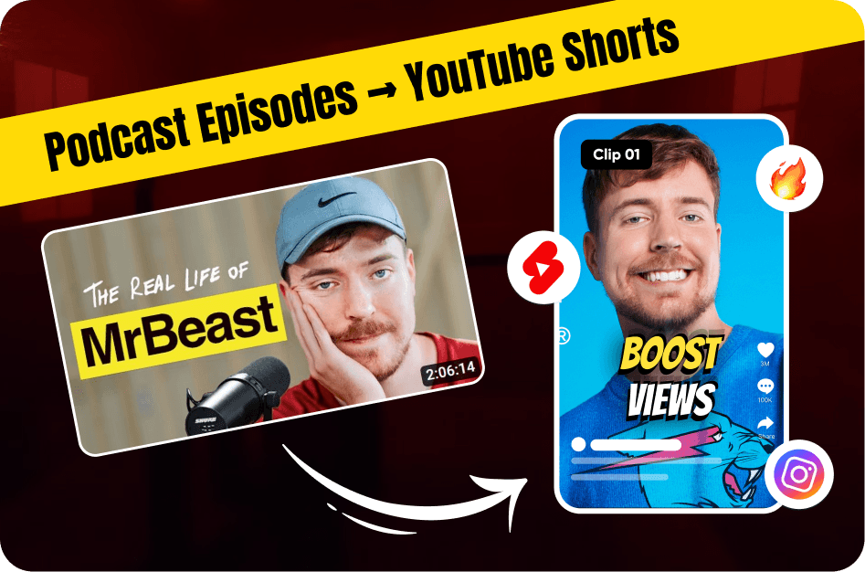 How to Repurpose Podcast Episodes into YouTube Shorts That Get Views