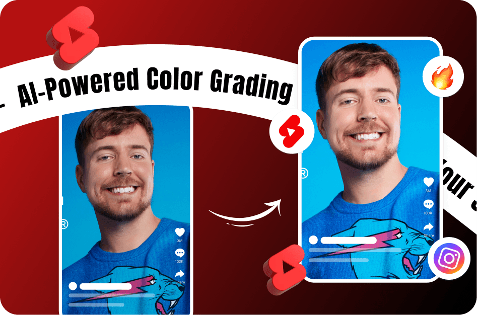 AI‑Powered Color Grading: One‑Click Cinematic Looks