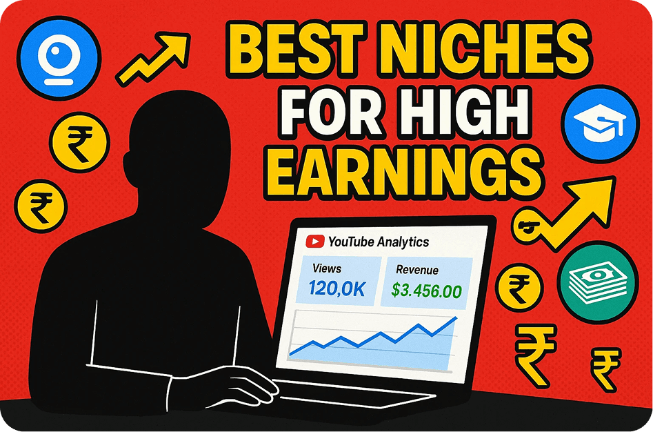 Best Niches for High Earnings with Faceless YouTube Channels in India (2026 Guide)