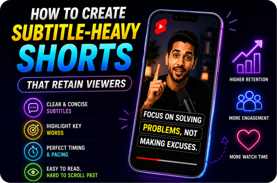 How to Create Subtitle-Heavy Shorts That Retain Viewers