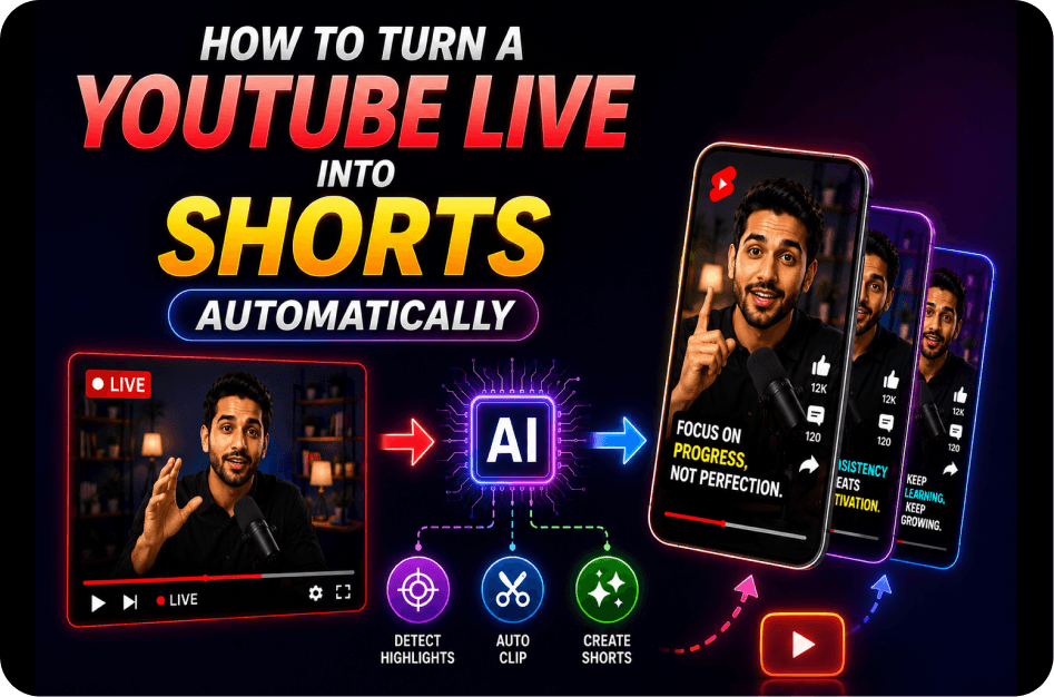 How to Turn a YouTube Live into Shorts Automatically