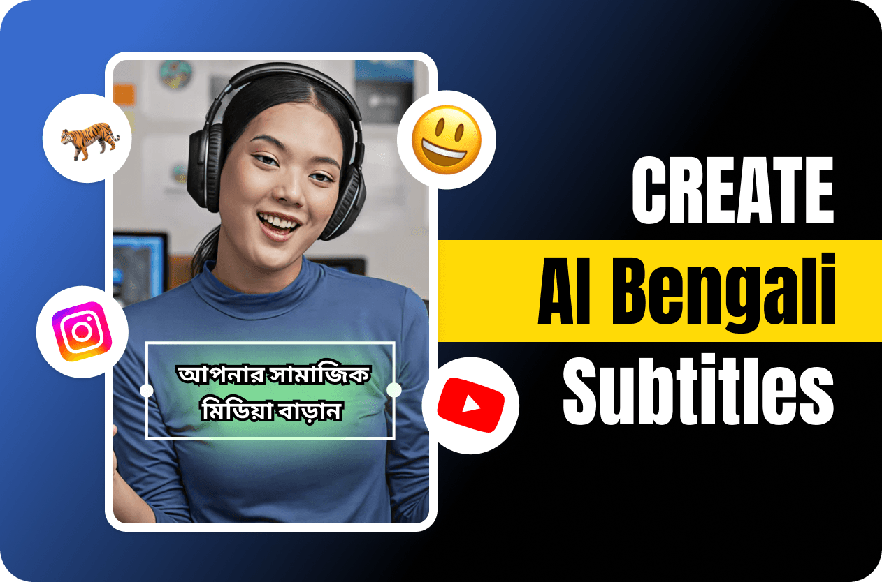 How to Auto‑Generate Bengali Subtitles for Social Media Videos
