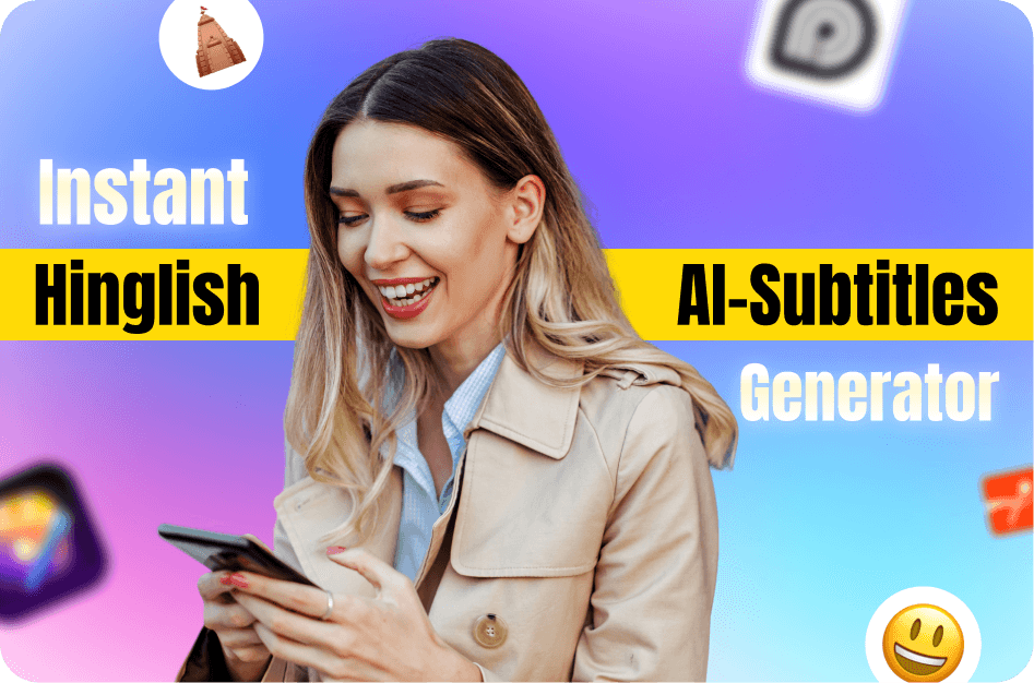 Add Instant Hinglish Captions to Your Videos with a Free AI Subtitle Generator