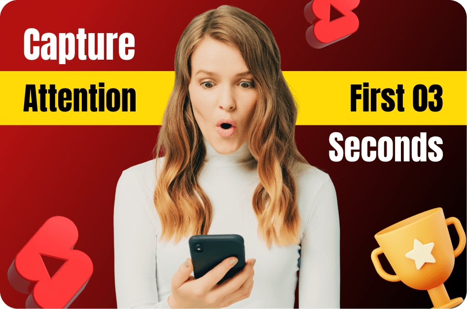 Best Techniques for Capturing Attention in the First 3 Seconds of a Short