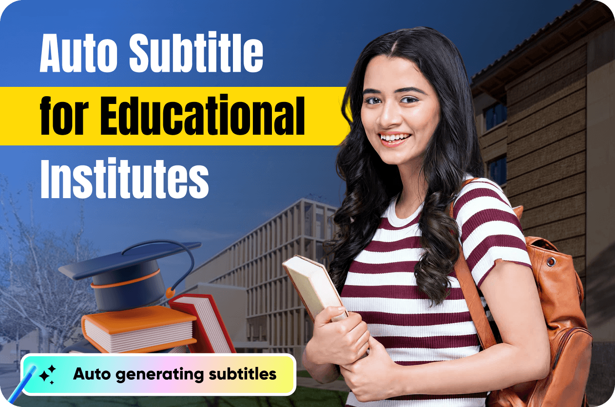 Batch Auto Subtitle Generation for Educational Institutes in India