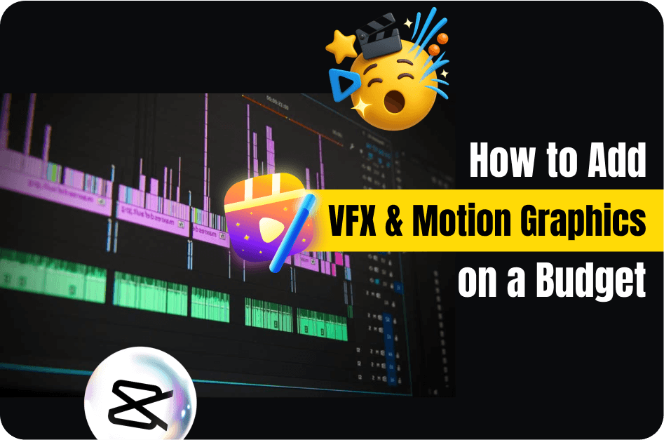 How to Add VFX & Motion Graphics on a Budget
