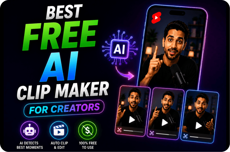 Best Free AI Clip Maker for Creators