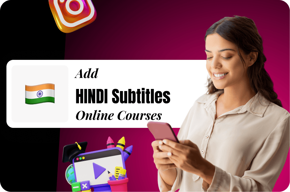How to Generate Auto Subtitles in Hindi for Online Courses with Capsai.co