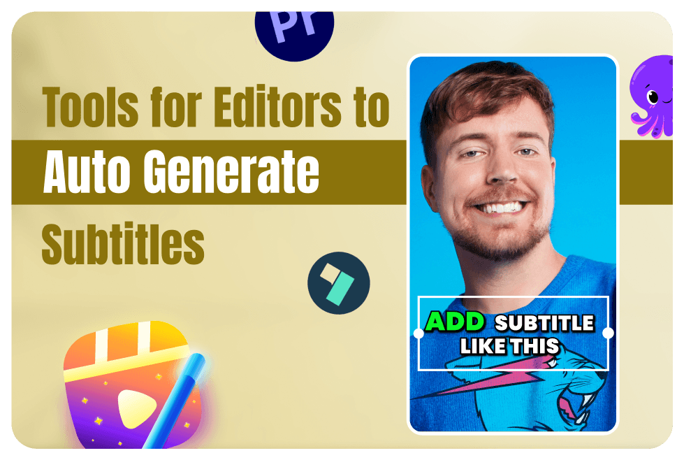 Automatic Subtitle Generator Tools for Video Editors