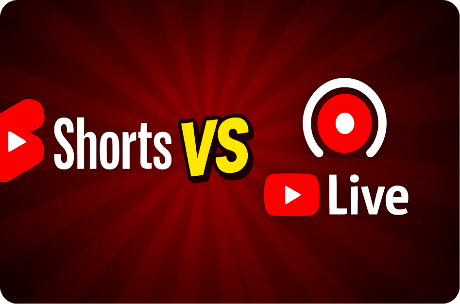 YouTube Shorts vs YouTube Live: Which Builds Audience Faster?