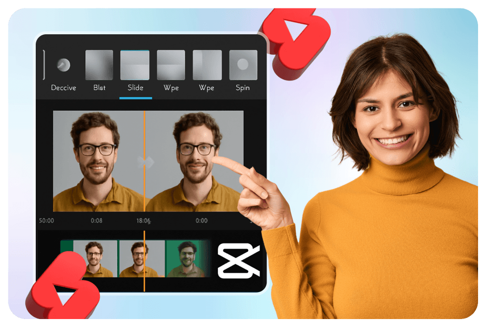 How to Use Transitions Templates in CapCut for Shorts