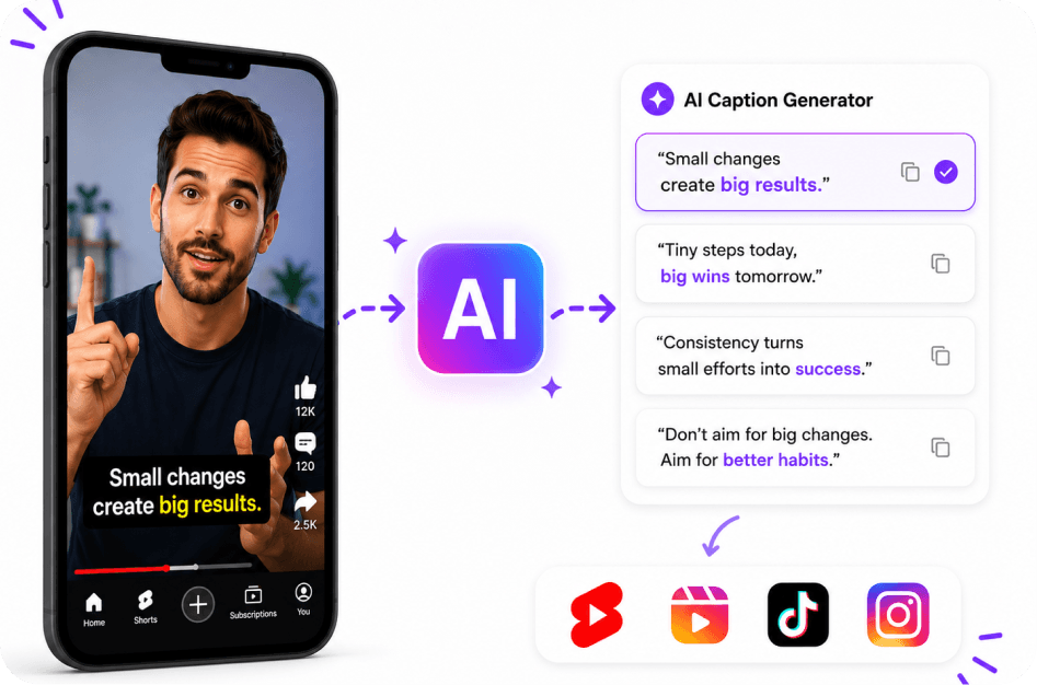 Best AI Caption Generator for Reels and Shorts
