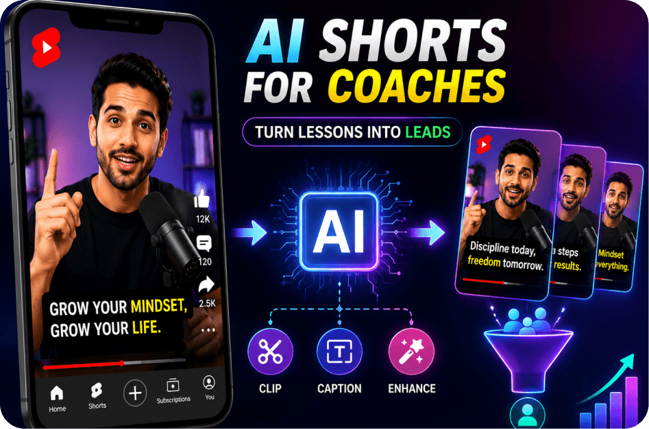 AI Shorts for Coaches: Turn Lessons into Leads