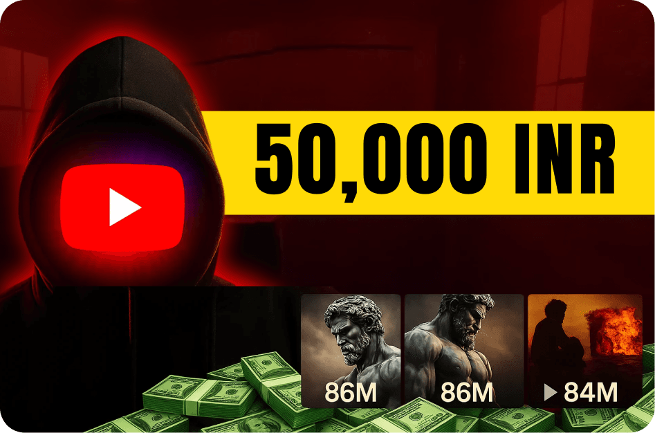 💰 Earn Your First ₹50,000 per Month Through Faceless YouTube Channels in India