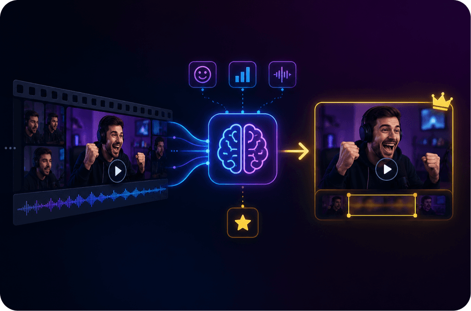 How AI Highlight Detection Works in Video Clipping
