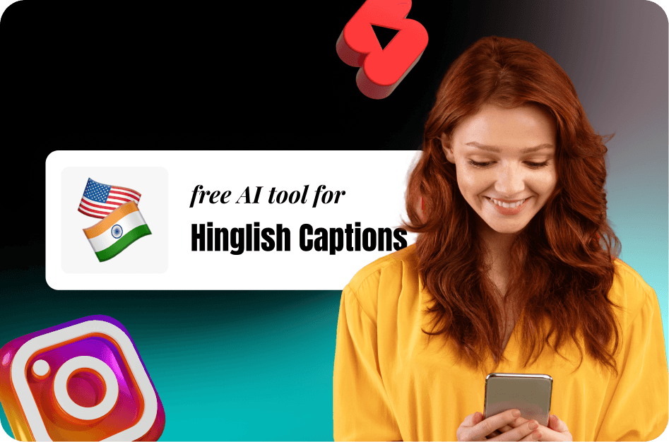 Free Auto-Subtitle Generator: Hindi-English Captions for Your Short Videos