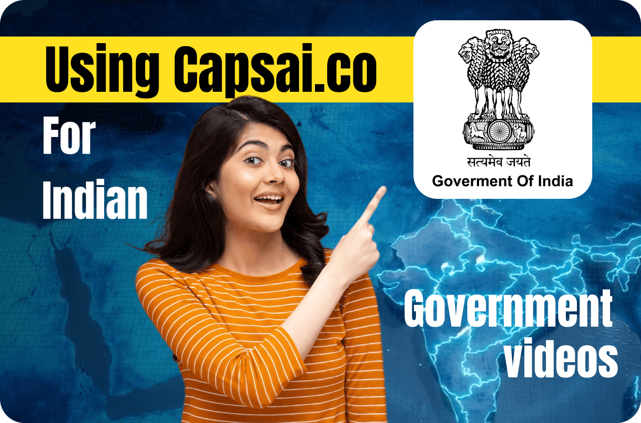 Using Capsai.co’s Auto Subtitle Generator to Improve Accessibility in Indian Government Videos