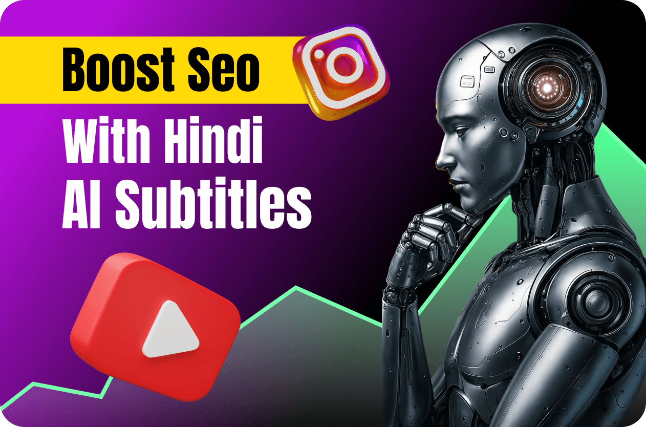Boost Video SEO in India with Hindi AI Subtitles